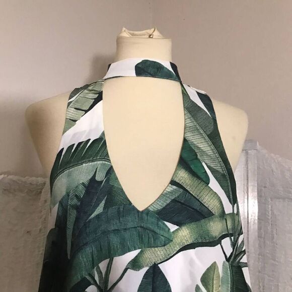 Show Me Your Mumu Casey Collar Halter Top Size Small - Picture 5 of 8